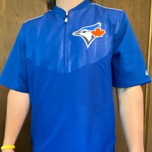 Bluejays warm-up pullover